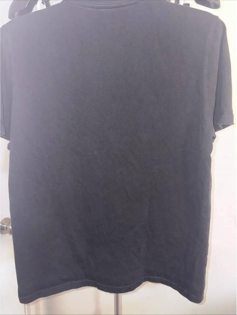EVERLANE Men's 100% Cotton Crewneck Tee Shirt Medium Black Short Sleeve - Picture 4 of 4